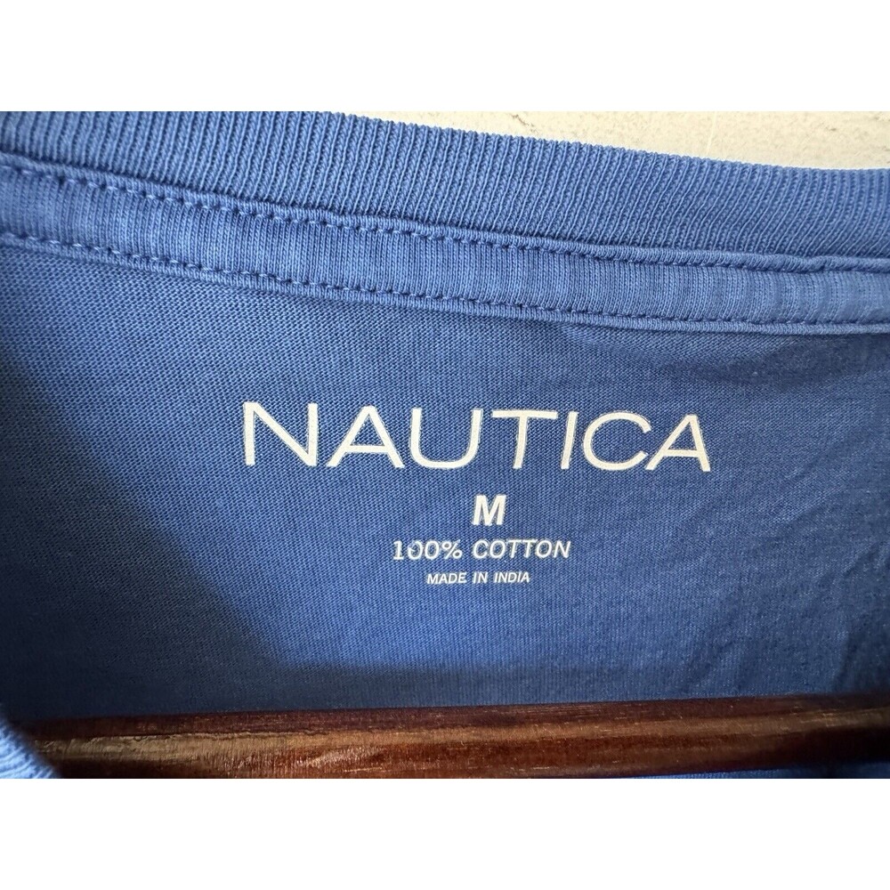 Nautica Long Sleeve T-shirt Men's Small Crew Neck Cotton Layering - Picture 7 of 8
